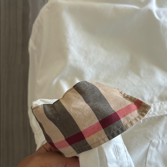 Burberry classic white men’s shirt in size M, slim fit - Picture 4 of 6